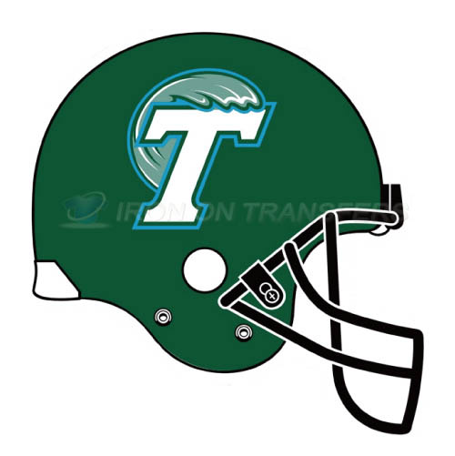 Tulane Green Wave Iron-on Stickers (Heat Transfers)NO.6613